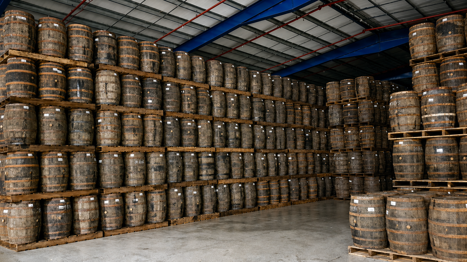 Rum barrels — Panama