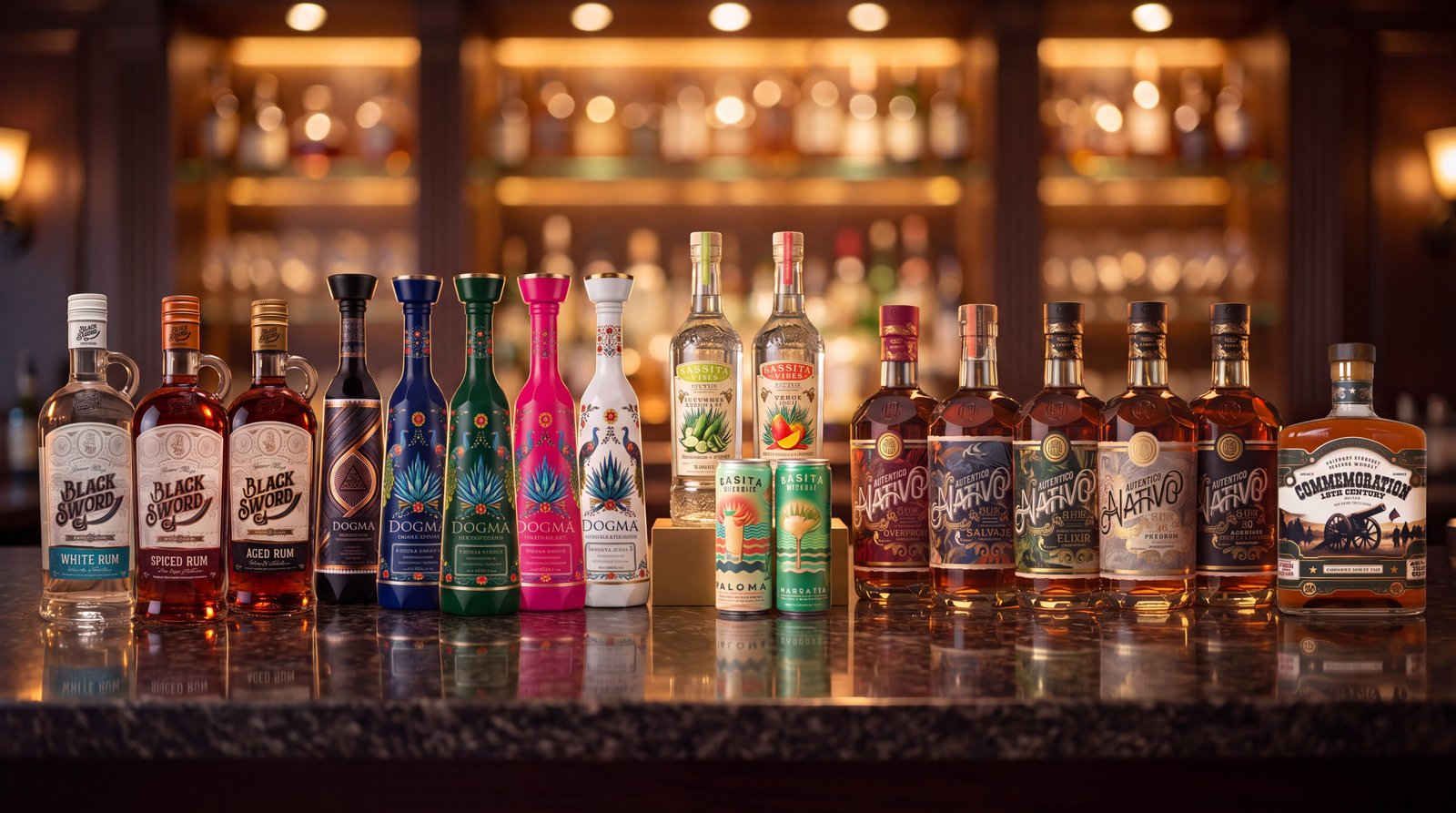 Aloha Brands — Full Portfolio: Black Sword, Dogma, Sassita Vibes, Nativo Rums and Commemoration